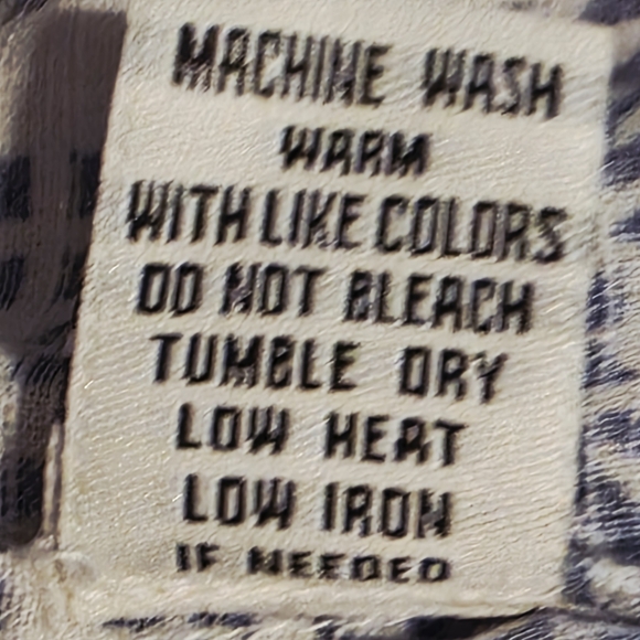 NWT Dylan Mosaic Blouse Embroidered Border Indigo Peasant Size Small - Picture 14 of 14